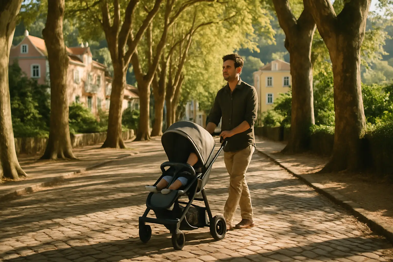 Buggy-vriendelijke routes in Sintra