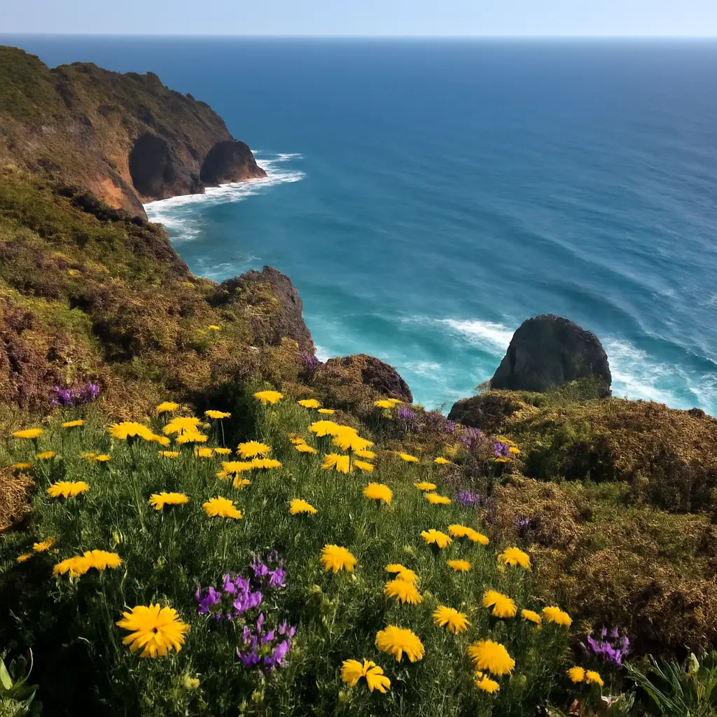 Cabo da roca westelijkste punt - Flora en fauna op de kaap