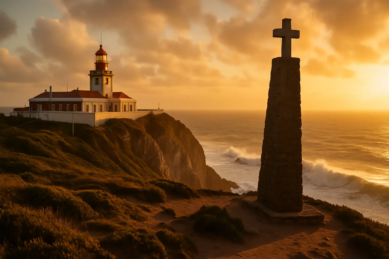 Cabo da Roca: het westelijkste punt van Europa