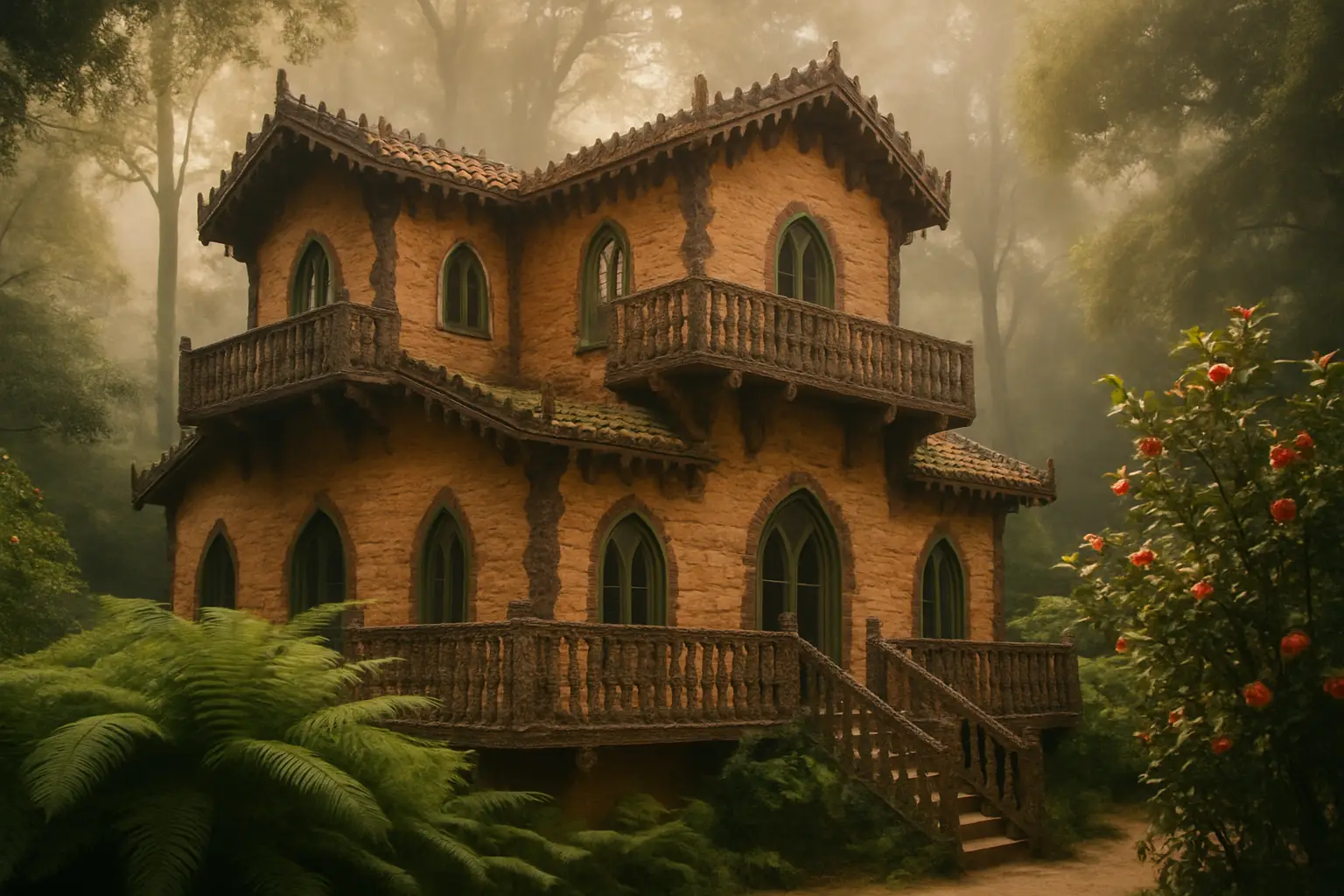 Het Chalet van de Gravin van Edla in Pena Park