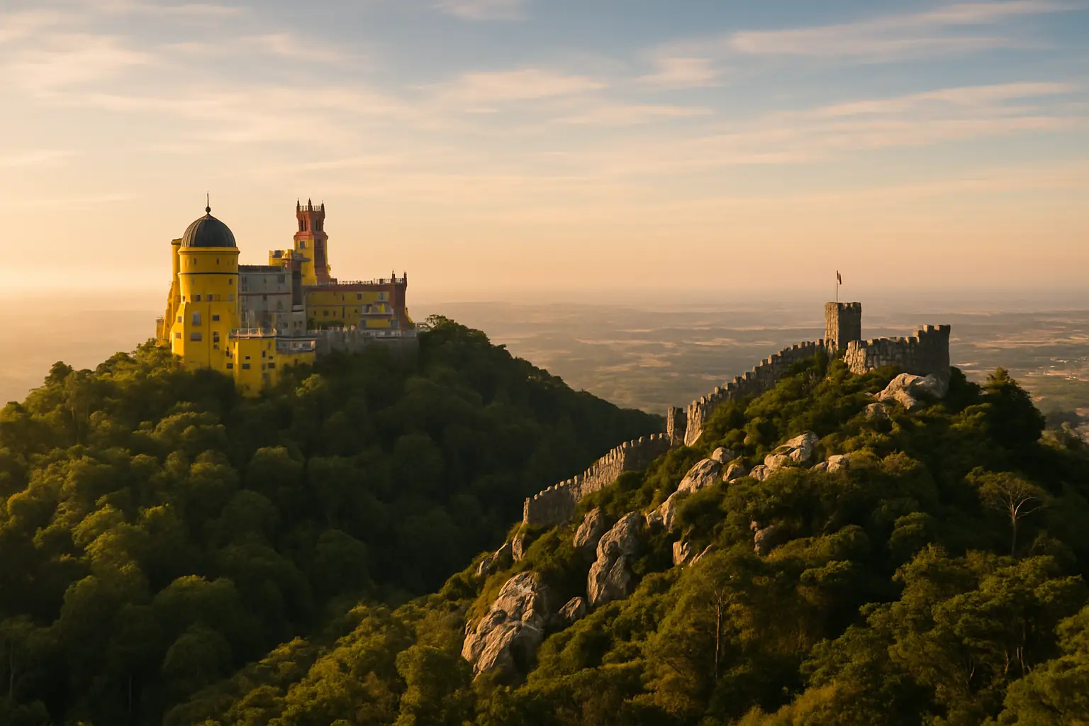 De perfecte dagplanning voor de paleizen van Sintra