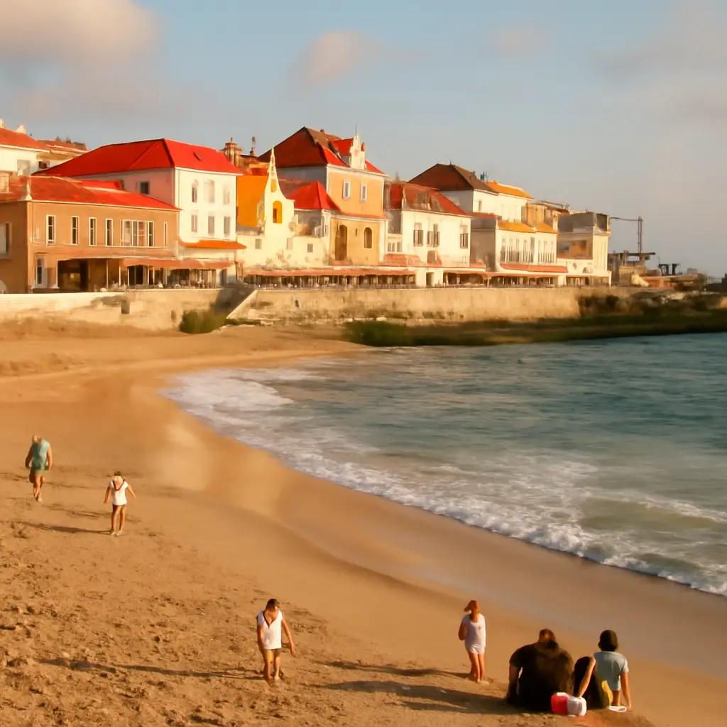 Familiestranden sintra cascais - Praia das Macas: gezellig en kindvriendelijk