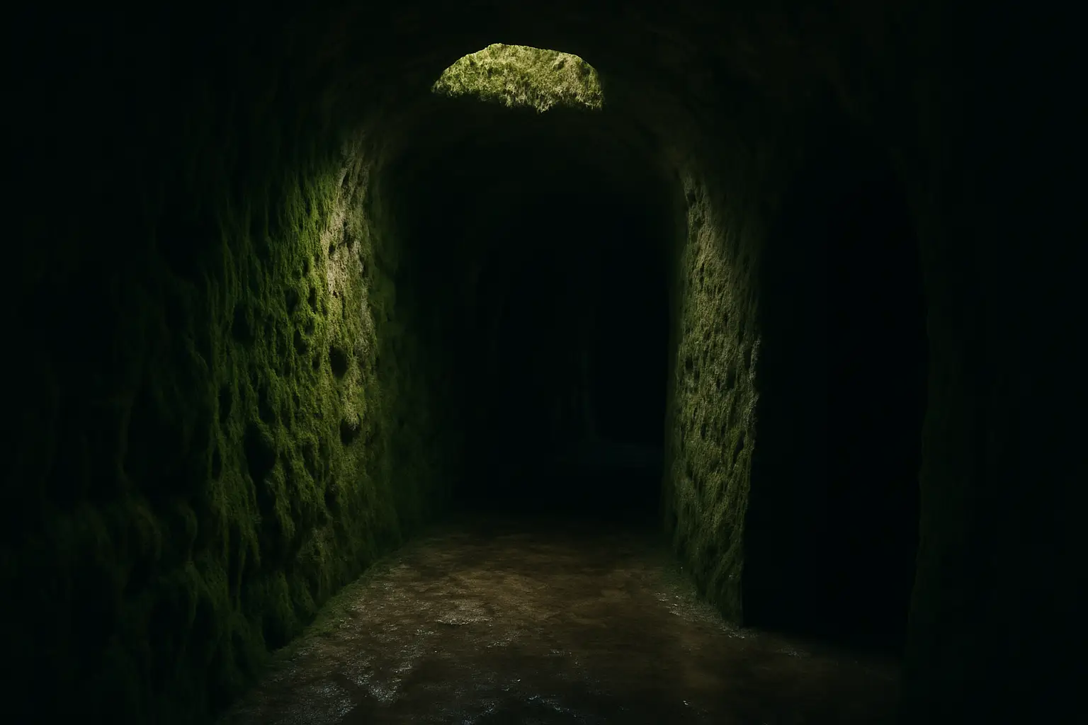 De ondergrondse tunnels van Quinta da Regaleira in detail