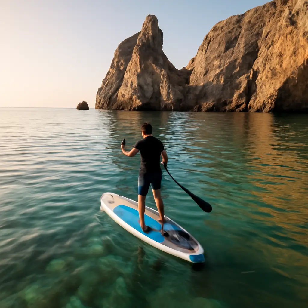 Kajakken kust sintra - SUP als alternatief voor kajakken