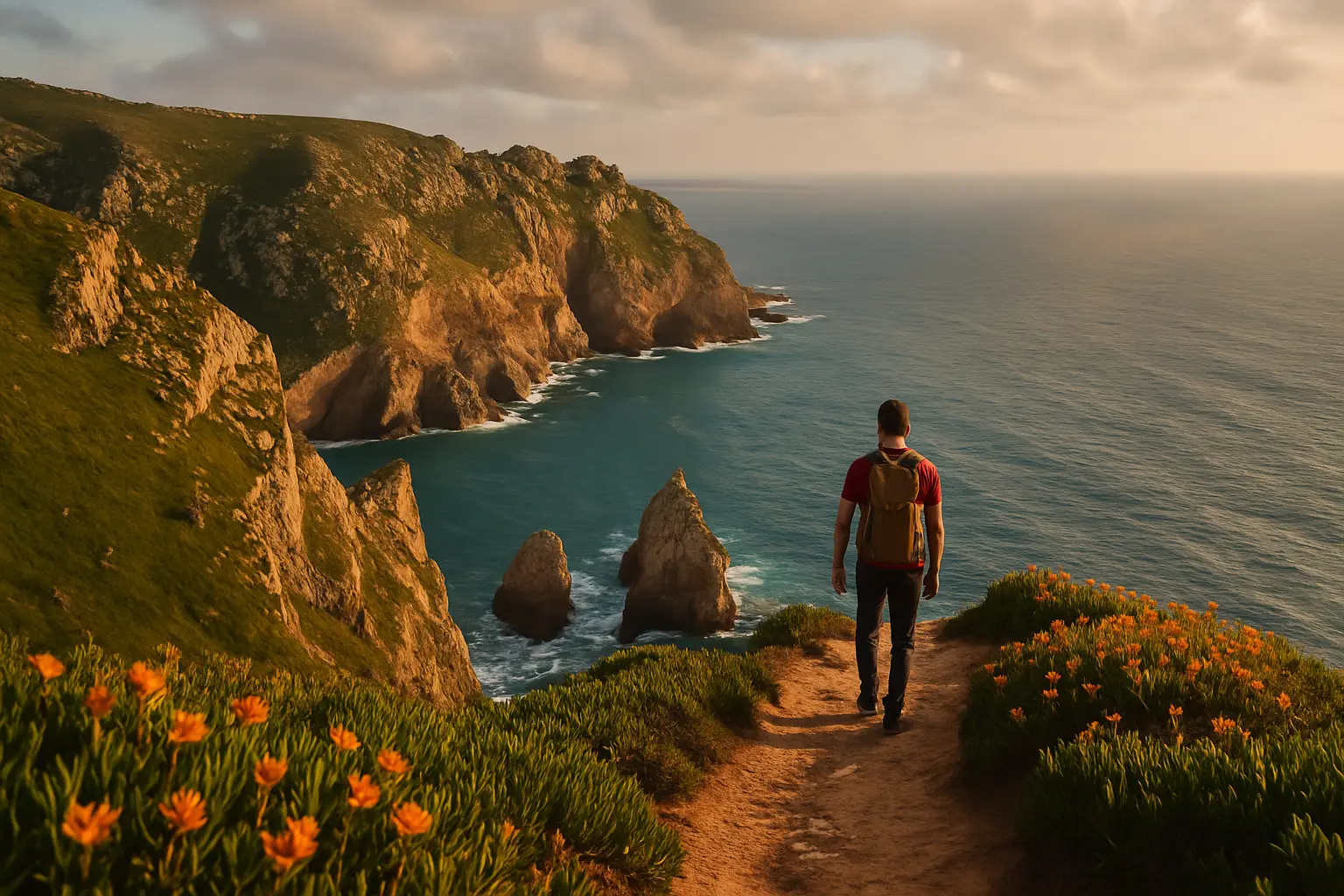 Wandelen langs de kust van Sintra: van Cabo da Roca tot Cascais
