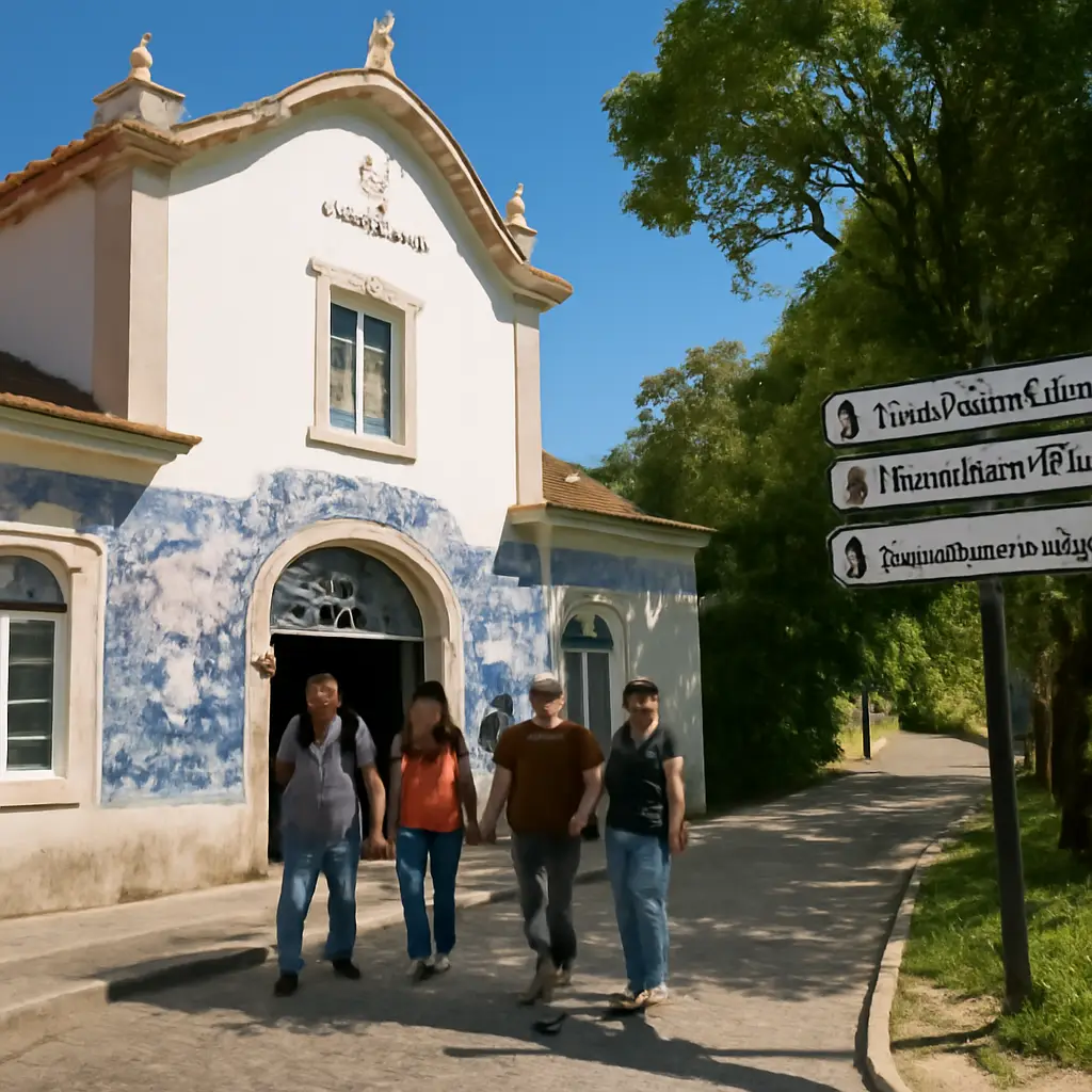 Lissabon sintra trein - Aankomst in Sintra