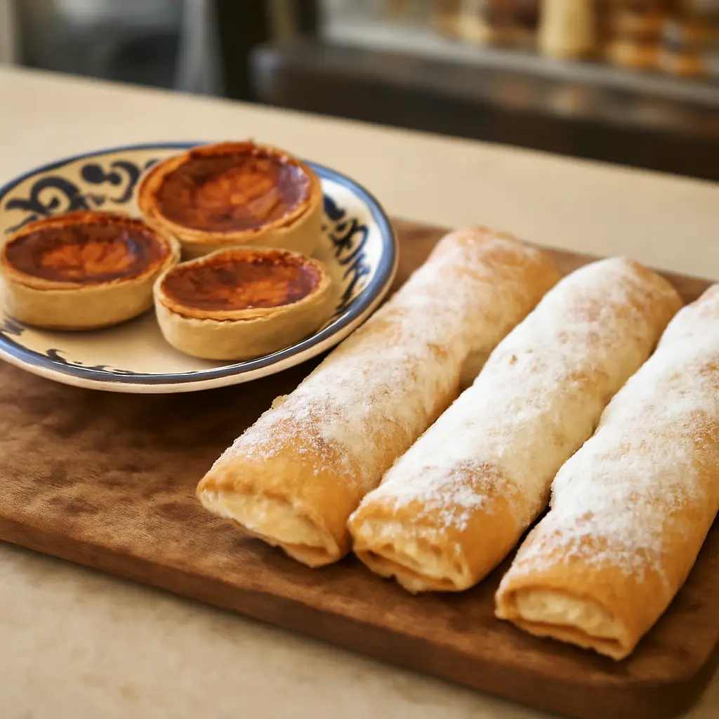 Mercado da vila sintra - Queijadas en travesseiros: de zoete trots van Sintra