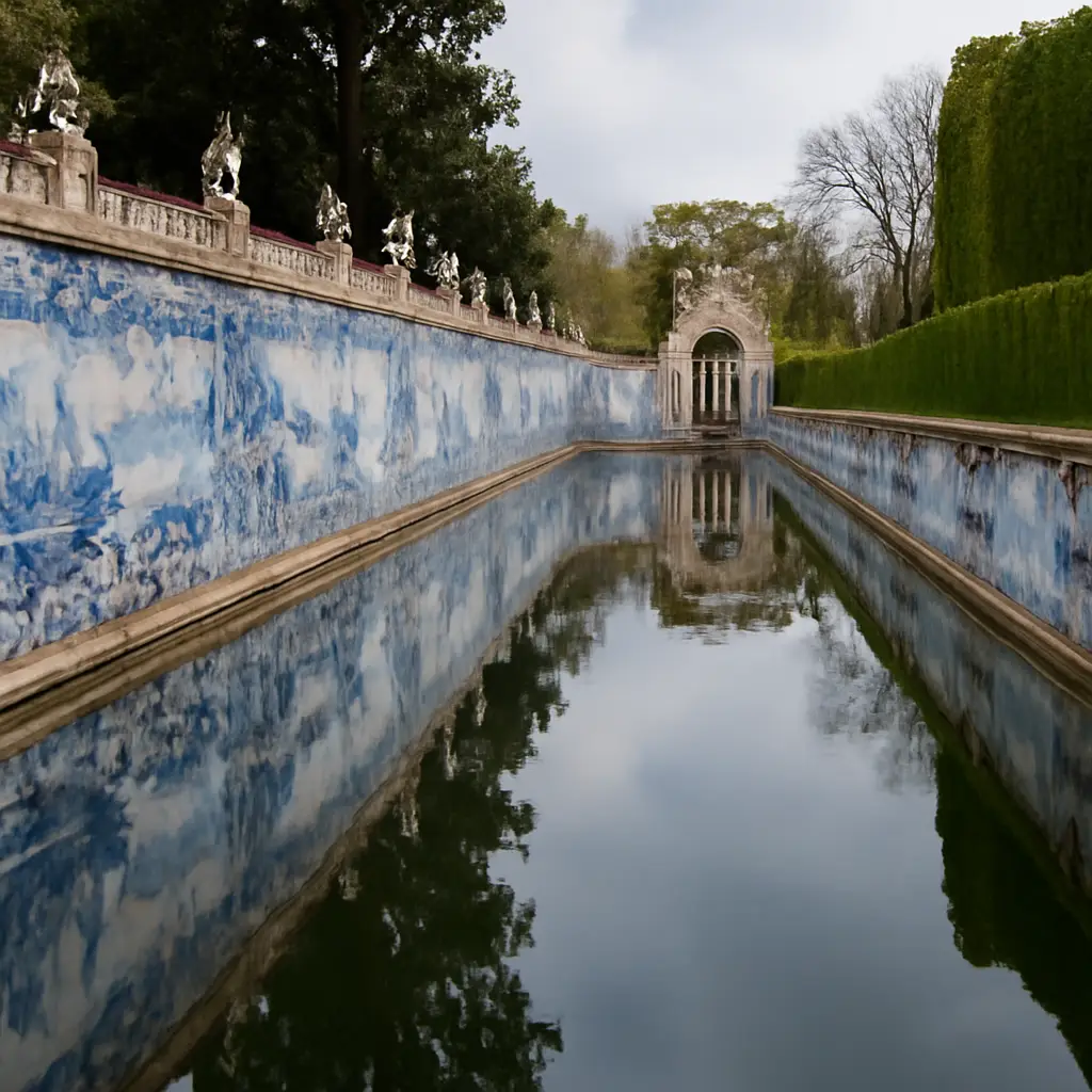 Palacio de queluz versailles portugal - De formele tuinen