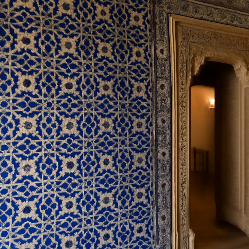 Palacio nacional sintra witte schoorstenen - De azulejocollectie