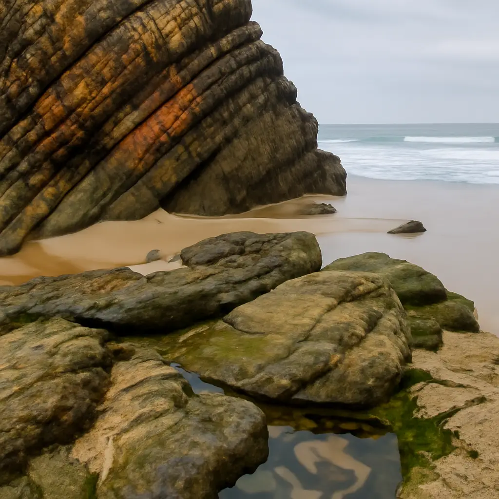 Praia da adraga sintra - Natuur en geologie