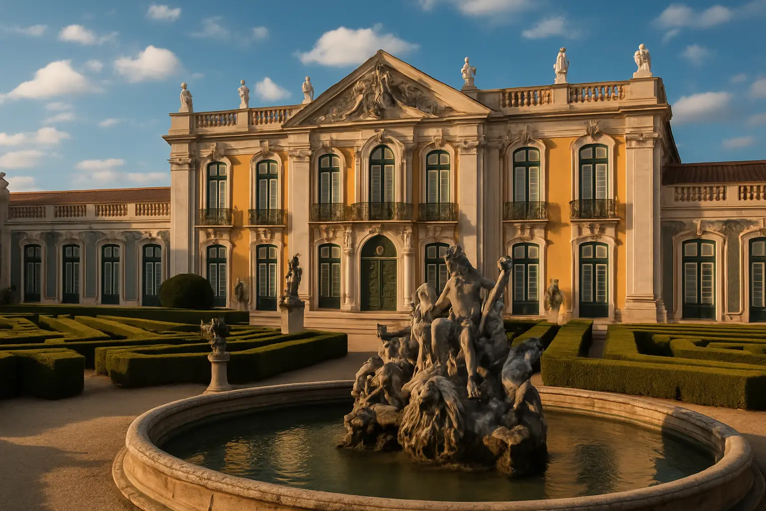 Queluz: gids voor de koninklijke stad