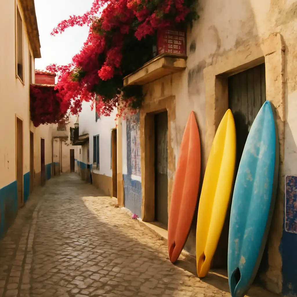 Surfen ericeira surfspots - Surfcultuur en het vissersdorp